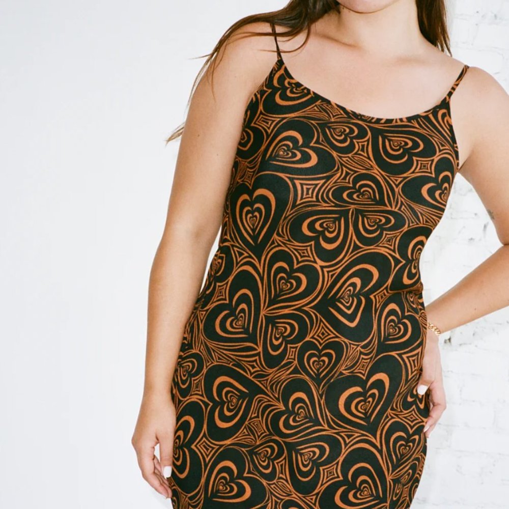 Lisa Says Gah Slip Midi Dress (M)